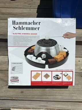 Electric S'mores Maker - Stainless Steel/Black